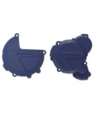 KIT PROTECTOR TAPA EMBRAGUE + ENCENDIDO + BOMBA AGUA HUSQVARNA TE250/300 (17-22) Azul KIT PROTECTOR TAPA EMBRAGUE + ENCENDIDO + BOMBA AGUA HUSQVARNA TE250/300 (17-22) Azul