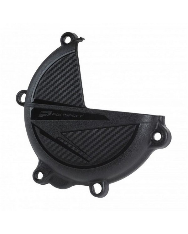 Protector Tapa Discos Embrague Polisport Suzuki DRZ 400 00-.. Negro
