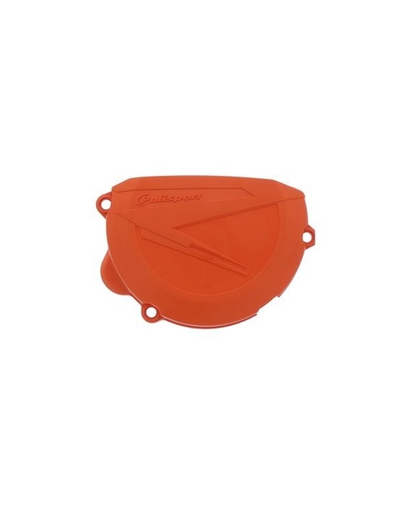 PROTECTOR DE TAPA EMBRAGUE POLISPORT KTM EXC 250/300 (2008-2012)NARANJA