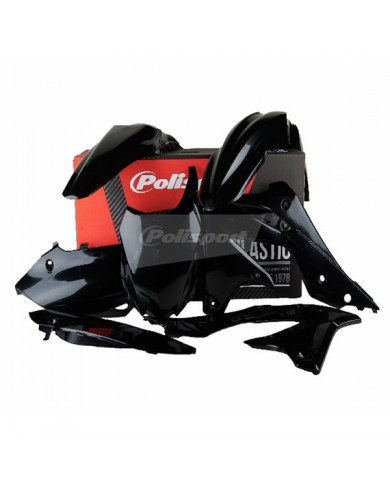 Kit Plásticos Polisport Kawasaki KX 250 F 13-16 Negro,90544