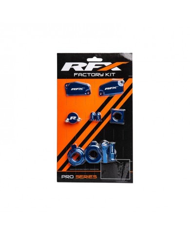 Kit de estética RFX Factory husqvarna tc 85  ktm sx 85 15-21 FREERIDE 250/350 12-21 AZUL