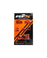 Kit de estética RFX Factory Kit RFX Factory para KTM SX85 21-24 Husqvarna TC85 21-24 Gas Gas MC85 21-24 naranja