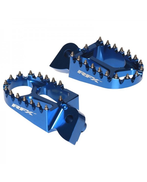 ESTRIBERAS RFX PRO YAMAHA YZ 65 18-24 YZ 85 02-24 YZ/WR 125-450 99-24 AZULES
