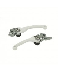 MANETAS PIVOTANTES IRROMPIBLES HONDA CRF250R/450R (07-20) CRF250RX (19-20) CRF450RX (18-20) Blanco