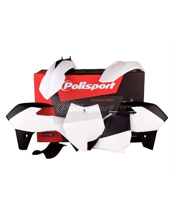 Kit Plásticos Polisport KTM 85 2013-14 Blanco