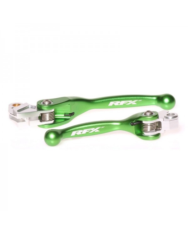 KIT MANETAS ARTICULADAS RFX KAWASAKI KX 65/85 00-22 KX 125/250 00-08 VERDES,FXFL3010055GN