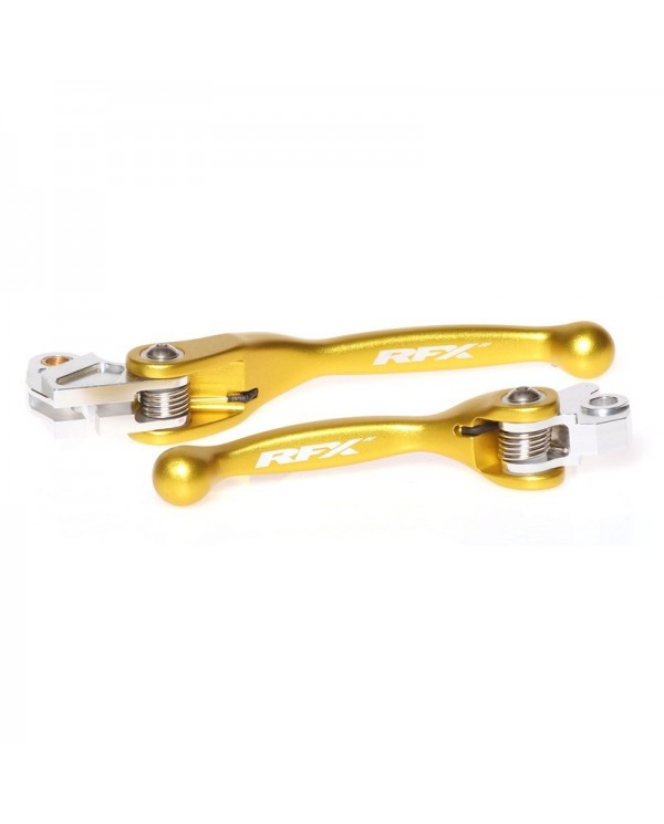 KIT MANETAS ARTICULADAS RFX SUZUKI RMZ 250/450 07-22 KAWASAKI KX 65/85 00-22 KX 125/250 00-08  amarillo,FXFL3010055YL