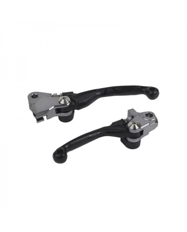 MANETAS PIVOTANTES IRROMPIBLES KAWASAKI KX250/450 (19-23) Negro