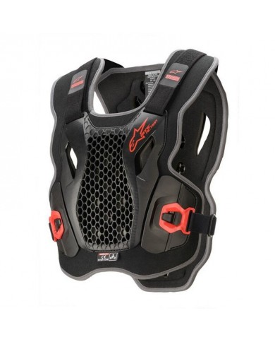 Peto Alpinestars Bionic Action Negro/Rojo,6700421