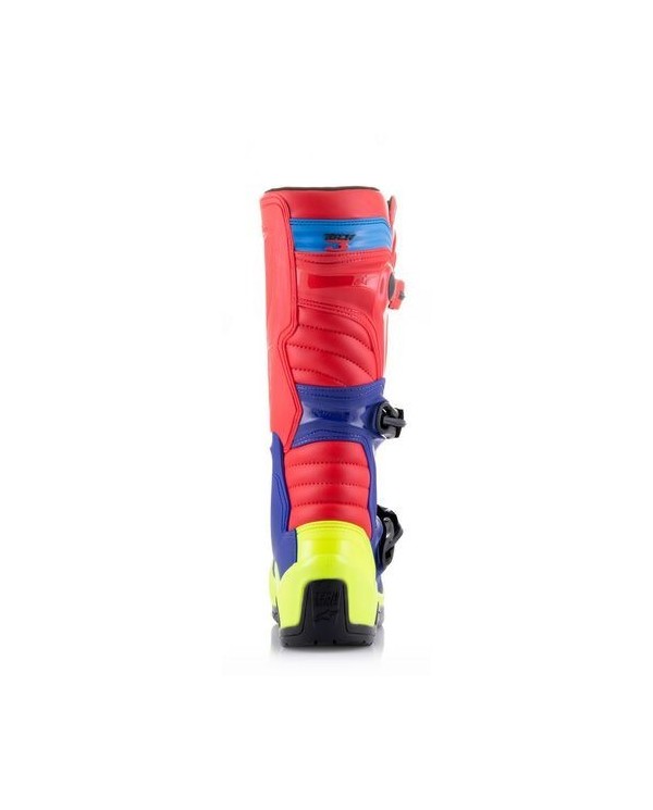 Botas Alpinestars Tech 3 Rojo/Azul/Amarillo