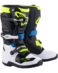 BOTAS INFANTILES ALPINESTARS TECH 7 S negro /azul amarillo fluor