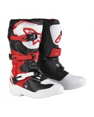 Botas Infantiles Alpinestars Tech 3S Negro/Blanco/Rojo