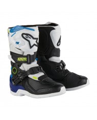 Botas PeeWee Alpinestars Tech 3S Negro/Blanco/Azul