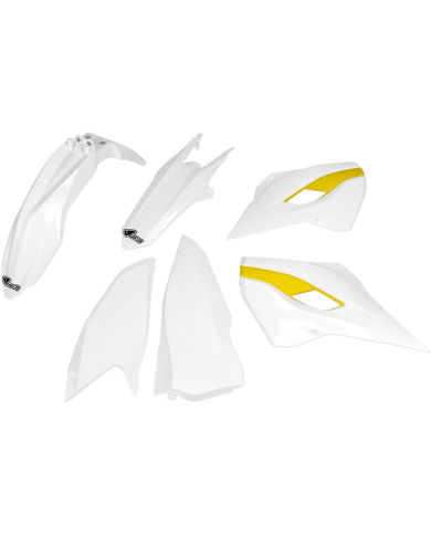 KIT DE PLASTICOS UFO HUSQVARNA TE 250- 300 (2015-2016) COLOR ORIGINAL 15