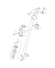 Casquillo eje inferior columna direccion original LTZ 400 (n6)