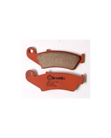 PASTILLAS DE FRENO brembo DELANTERAS SINTERIZADAS HONDA cr-crf ( PINZA NISSIN )