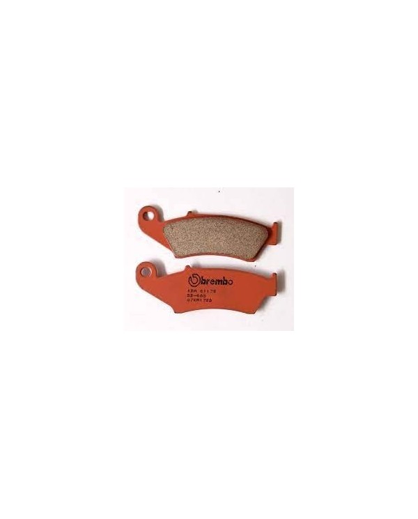 PASTILLAS DE FRENO brembo DELANTERAS SINTERIZADAS HONDA cr-crf ( PINZA NISSIN )
