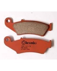 PASTILLAS DE FRENO brembo DELANTERAS SINTERIZADAS HONDA cr-crf ( PINZA NISSIN )