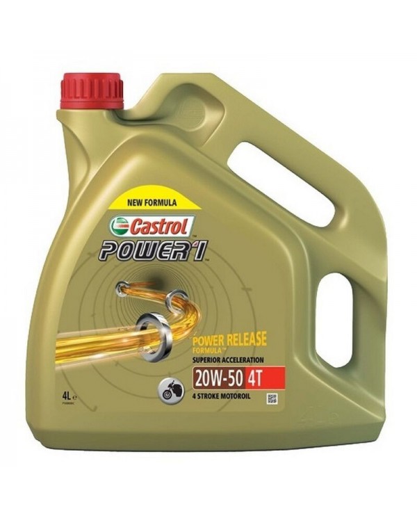 Aceite Castrol Power 1 4T 20W-50 4 L