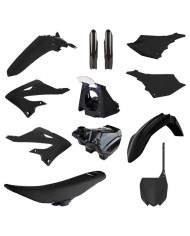 Kit Plásticos Polisport MX Restyling Yamaha YZ 125/250 02-21 Look 22 Negro
