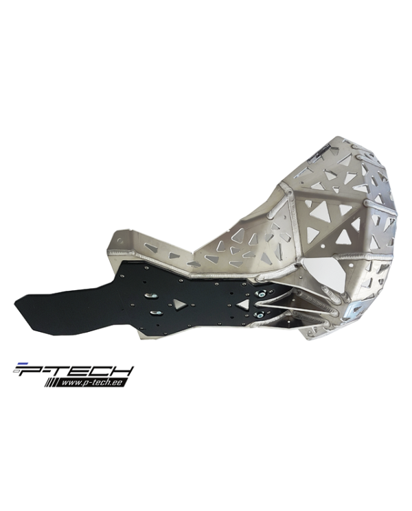 CUBRECARTER CON PROTECTOR DE ESCAPE Y PROTECTOR DE BIELETAS P-TECH RIEJU MR 250/300 (2021-2025)