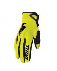 Guantes Thor Sector Amarillo Fluo