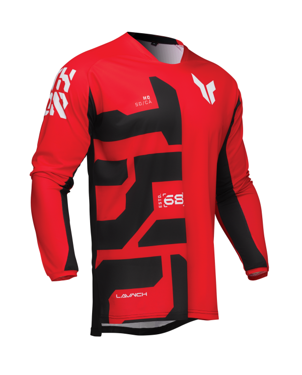 jersey THOR LAUNCH FORGE rojo