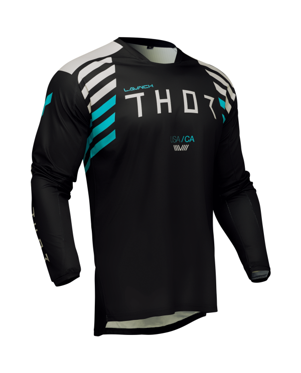 jersey THOR LAUNCH ZONE negro