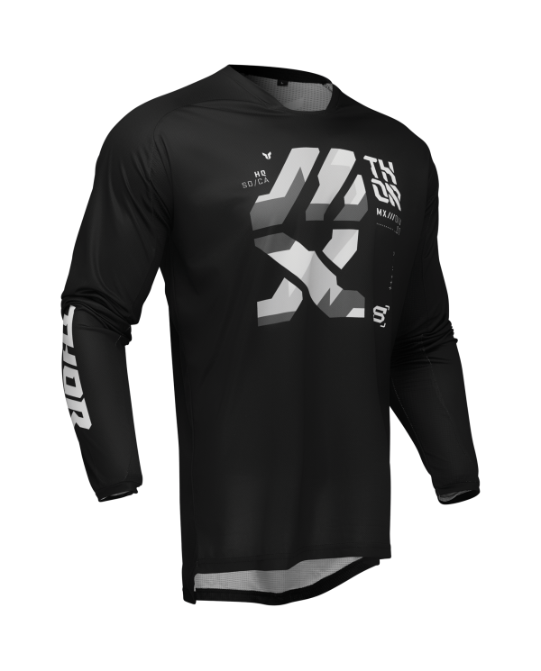 jersey THOR LAUNCH BRAVE COLOR NEGRO / BLANCO