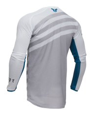 jersey  THOR LAUNCH RAID COLOR BLANCO / GRIS