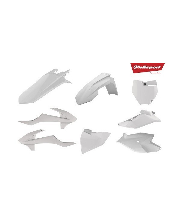 Kit Plásticos Polisport KTM SX 85 18-.. Gas Gas MC 85 21-.. Blanco