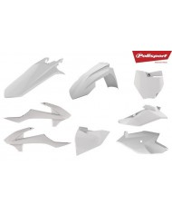 Kit Plásticos Polisport KTM SX 85 18-.. Gas Gas MC 85 21-.. Blanco