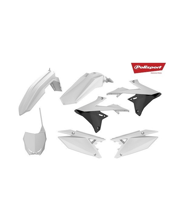 Kit Plásticos Polisport Suzuki RMZ 250 19-23 RMZ 450 18-23 Blanco