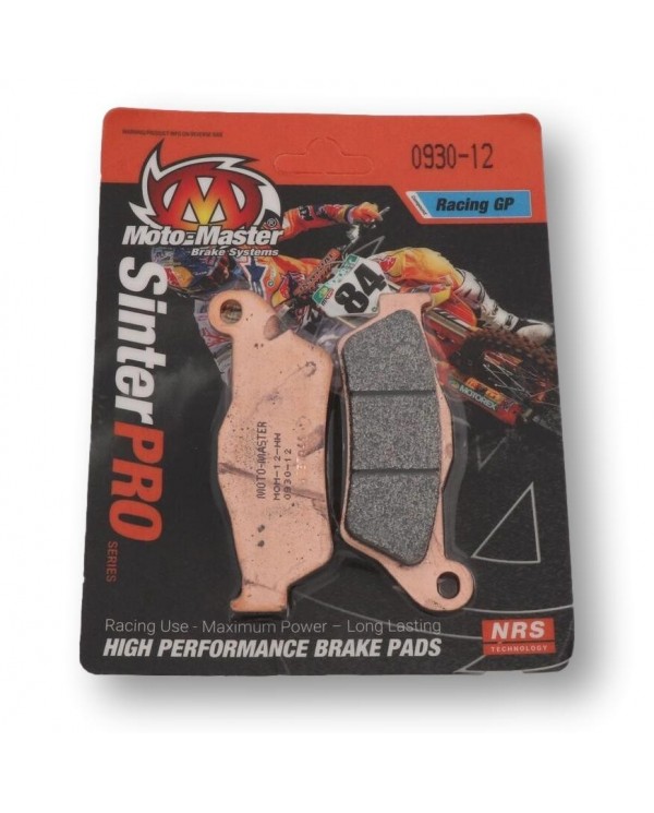 Pastillas freno del/tras RACING GP MOTOMASTER  sinterizadas GASGAS HUSABERG HUSQVARNA KTM SHERCO YAMAHA