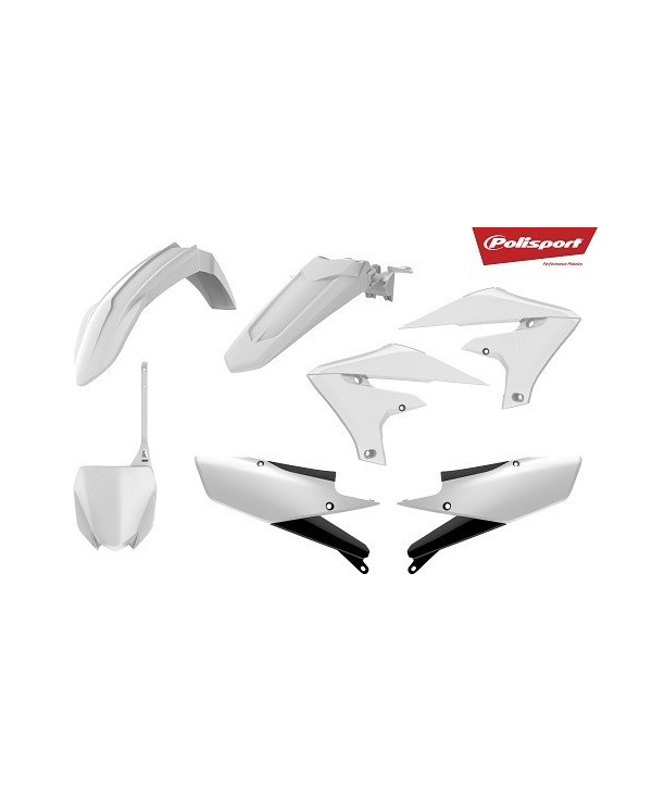 Kit Plásticos Polisport Yamaha YZ 250 F 19-23 YZ 450 F 18-22 Blanco