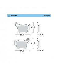 Pastillas de freno del/tras RACING GP  MOTOMASTER  KTM GASGAS HUSABERG HUSQVARNA SHERCO TM