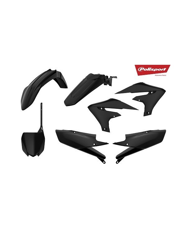 Kit Plásticos Polisport Yamaha YZ 250 F 19-23 YZ 450 F 18-22 Negro