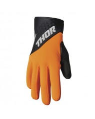 Guantes Thor Spectrum Cold Weather Naranja/Negro