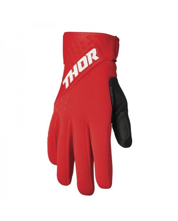 Guantes Thor Spectrum Cold Weather Rojo/Blanco