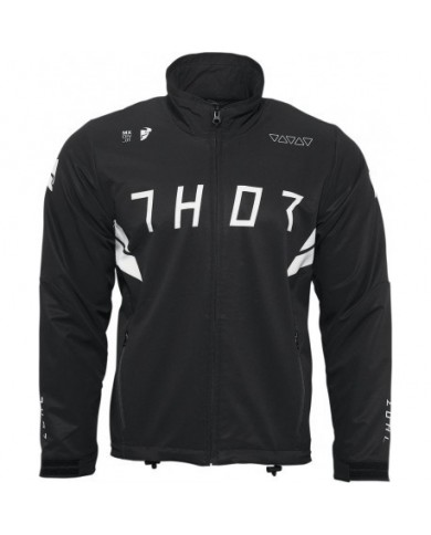 CHAQUETA THOR WARMUP COLOR NEGRO / BLANCO CHAQUETA THOR WARMUP COLOR NEGRO / BLANCO