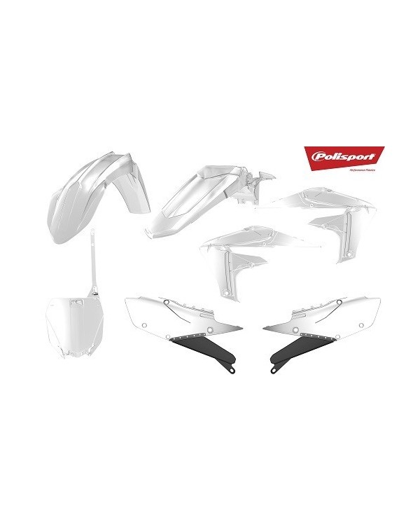 KIT PLÁSTICOS POLISPORT YAMAHA YZ250F(19) 450F(18-19) Transparente