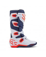 Botas FOX Comp White / Blue Navy