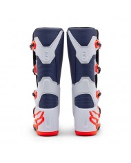 Botas FOX Comp White / Blue Navy
