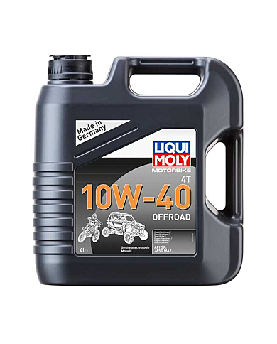 Garrafa de 4L aceite Liqui Moly HC sintético 10W-40 Off road, 3056 Garrafa de 4L aceite Liqui Moly HC sintético 10W-40 Off road, 3056