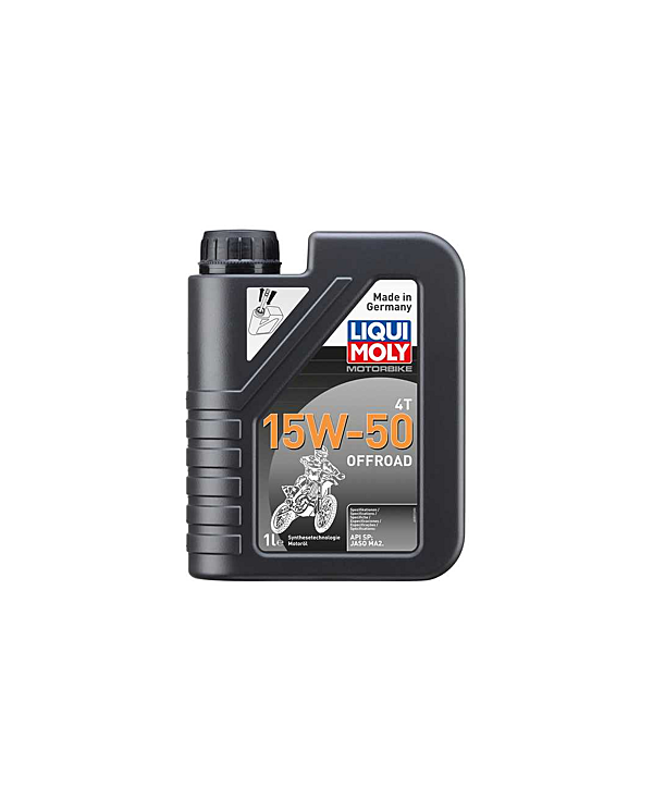 Botella de 1L aceite Liqui Moly HC sintético 15W-50 Off road Botella de 1L aceite Liqui Moly HC sintético 15W-50 Off road