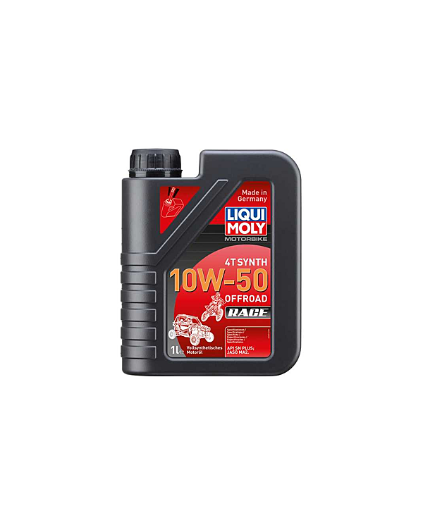 Botella de 1L aceite Liqui Moly 100% sintético 10W-50 Off road Race, 3051 Botella de 1L aceite Liqui Moly 100% sintético 10W-50 Off road Race, 3051