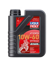 Botella de 1L aceite Liqui Moly 100% sintético 4T Synth 10W-60 Off road Race 3053,3053
