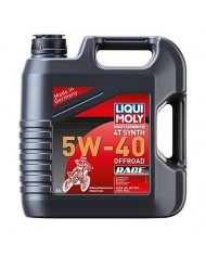 Garrafa de 4L aceite Liqui Moly 100% sintético 4T Synth 5W-40 Off road Race 3019, 3019