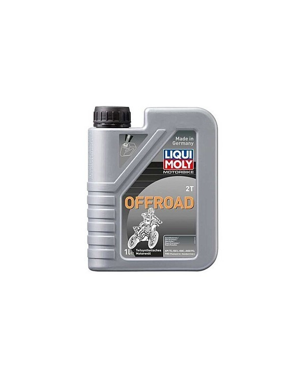 Botella de 1L aceite Liqui Moly semi-sintético 2T Off road,3065