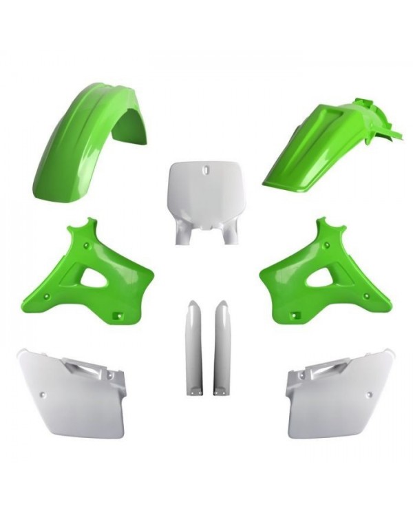 Full Kit Plásticos Polisport Kawasaki KX 125/250 96-98 OEM,91475